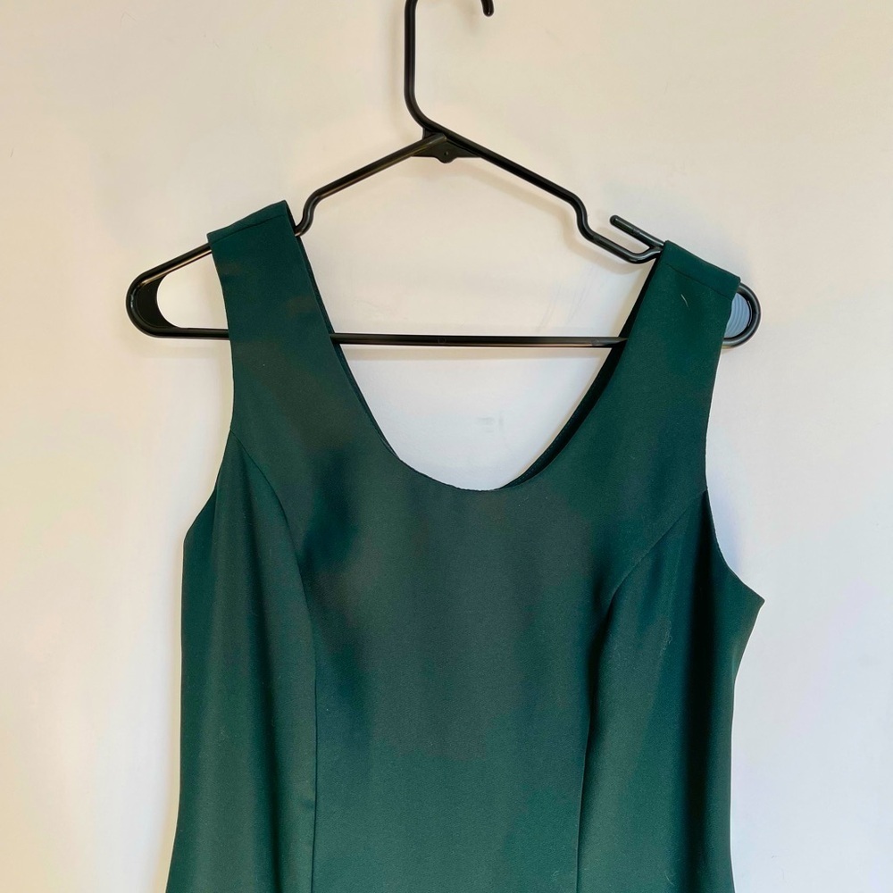 Forest Green Dress - size 12 - Picture 2 of 3